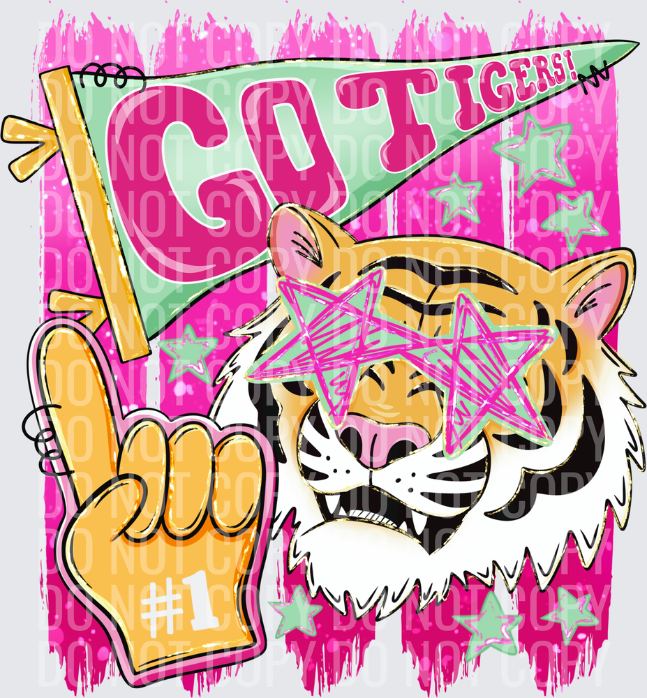 Preppy go tigers