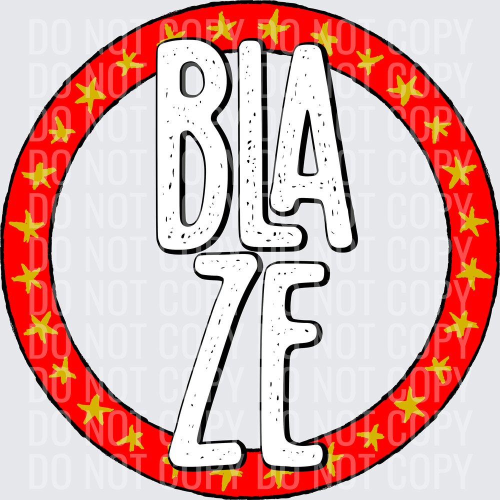 BlazeStarCircle-RedOldGold