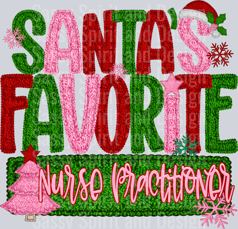SANTAS FAVORITE Nurse practitioner