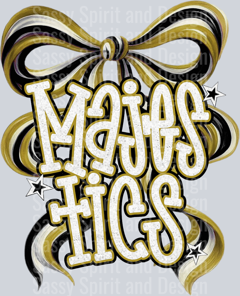 MAJESTICS BOW GLITTER