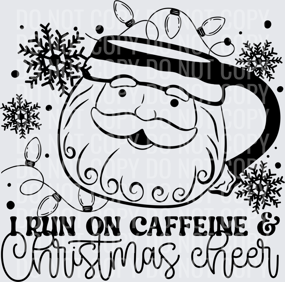 SCG.IRunOnCaffeineAndChristmasCheer.Blk