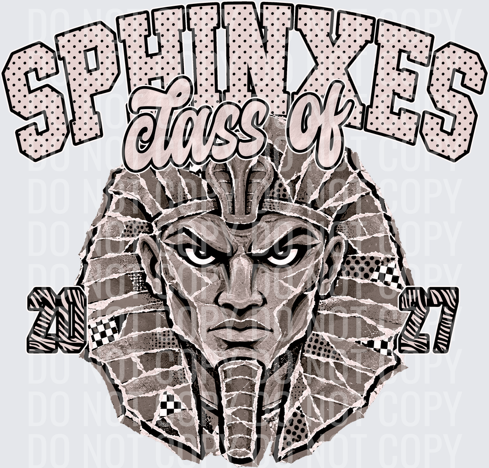 KayndiDesigns 10.26 Class of 2027 Neutral Sphinxes