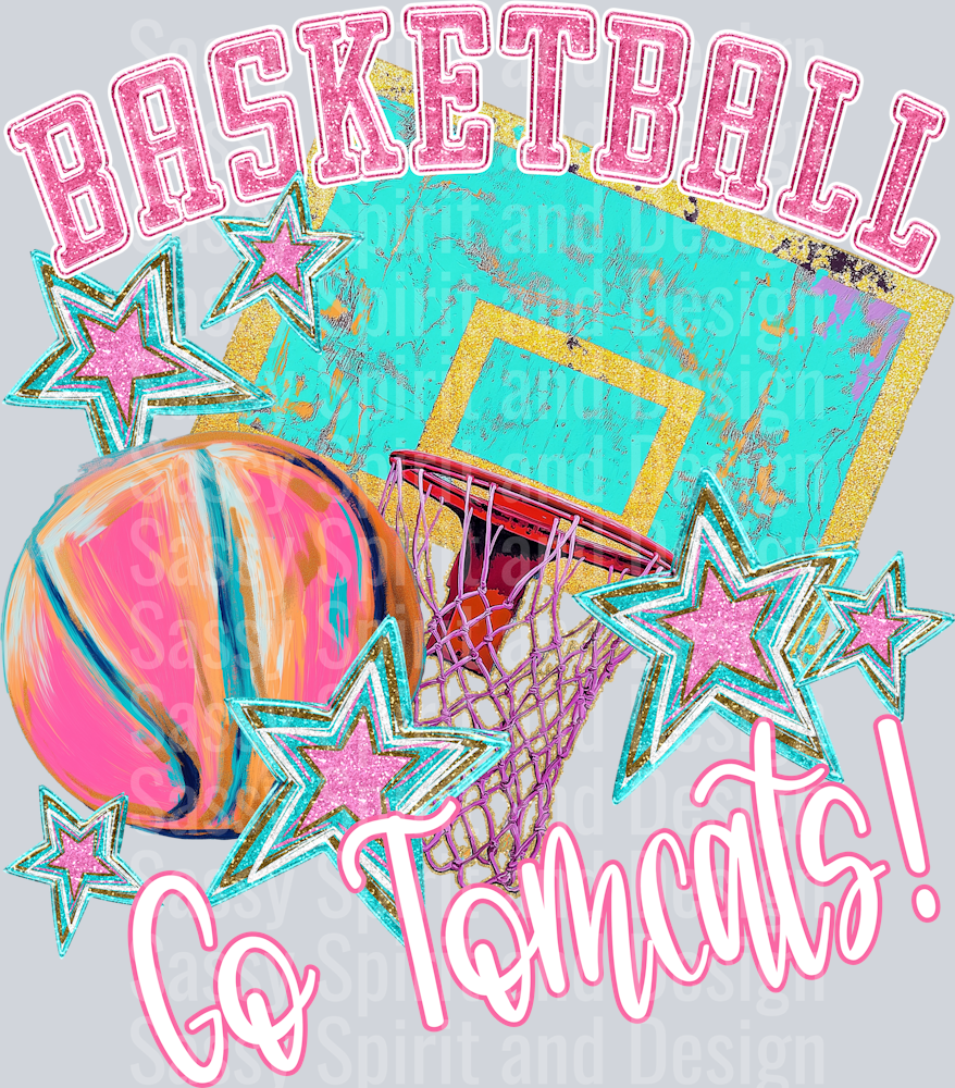 BRIGHT BASKETBALL GO TOMCATS