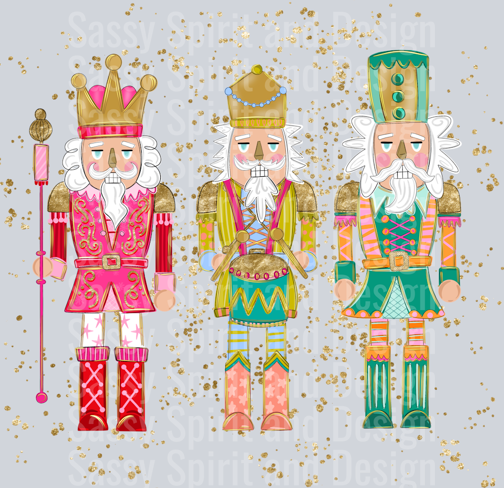 Multi color nutcracker