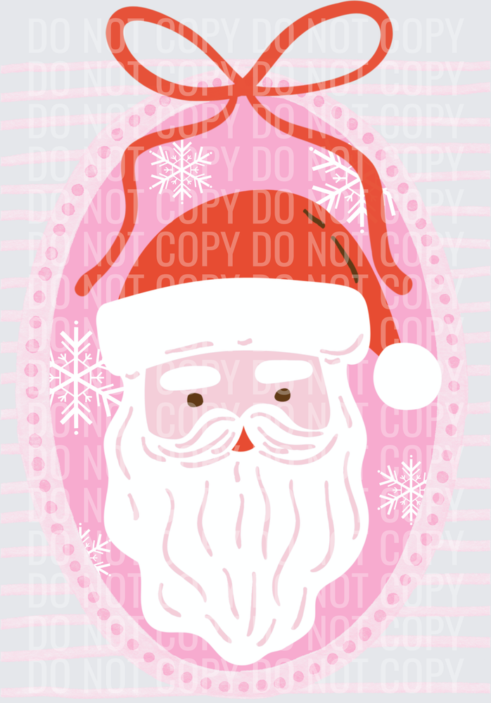 Santa frame coquette