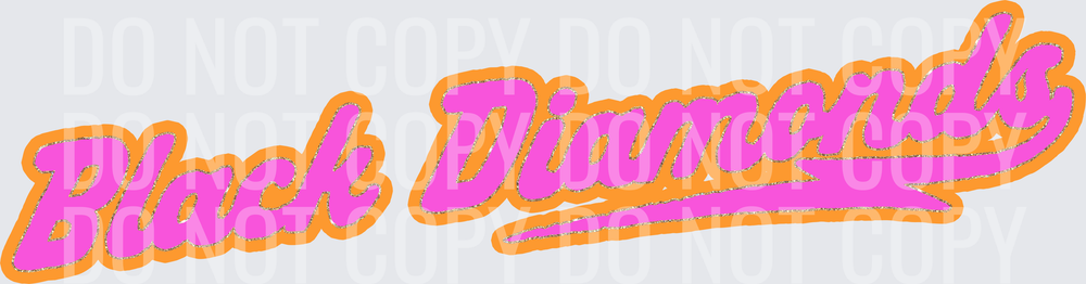 KayndiDesigns 08.26 Prism Script Black Diamonds