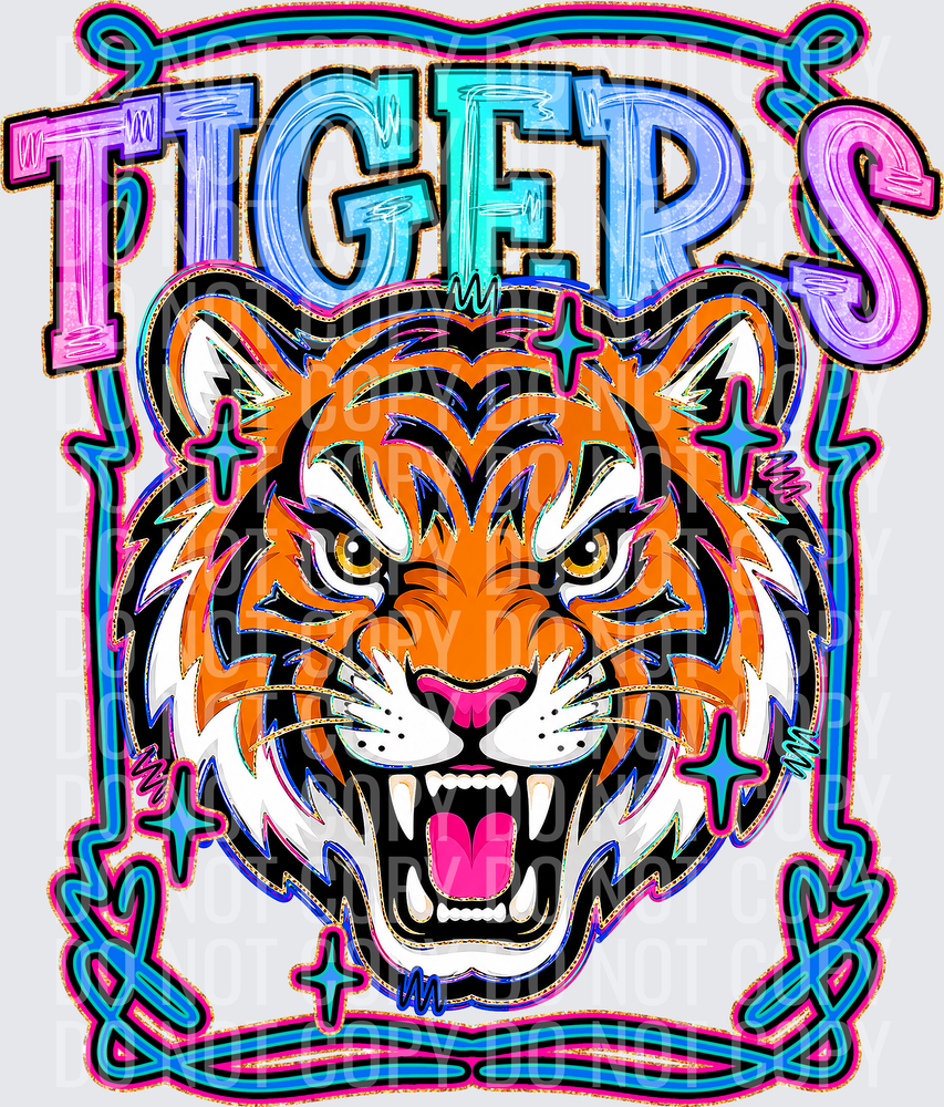 KayndiDesigns 08.26 Retro Pop Tigers