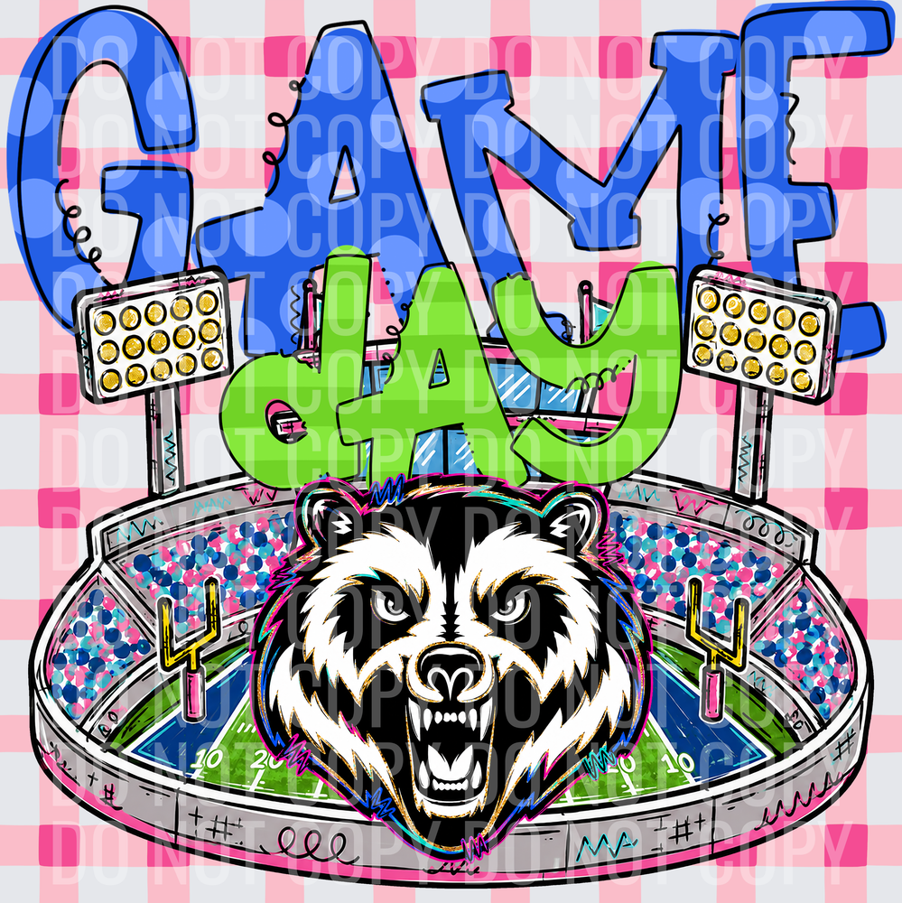 KayndiDesigns 08.26 Game Day Stadium Wolverines