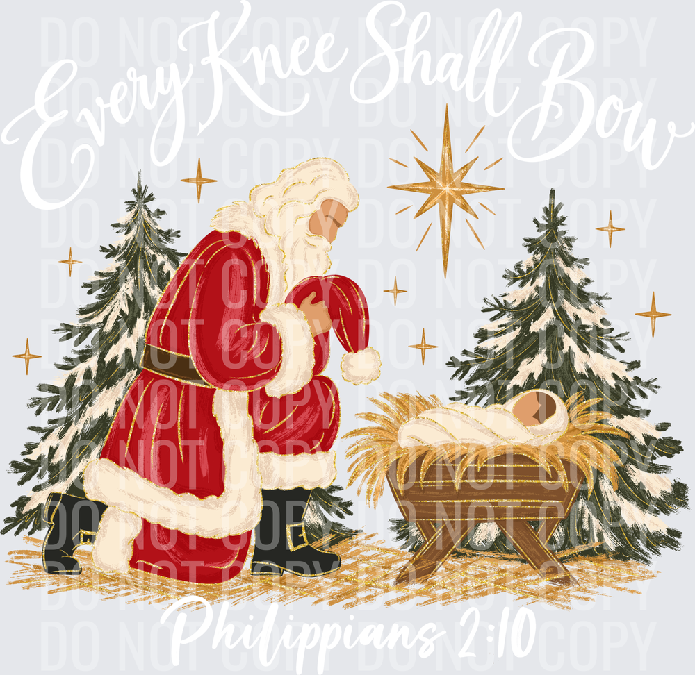 Every Knee Shall Bow WHITE