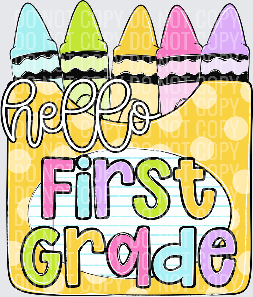 Hello first grade