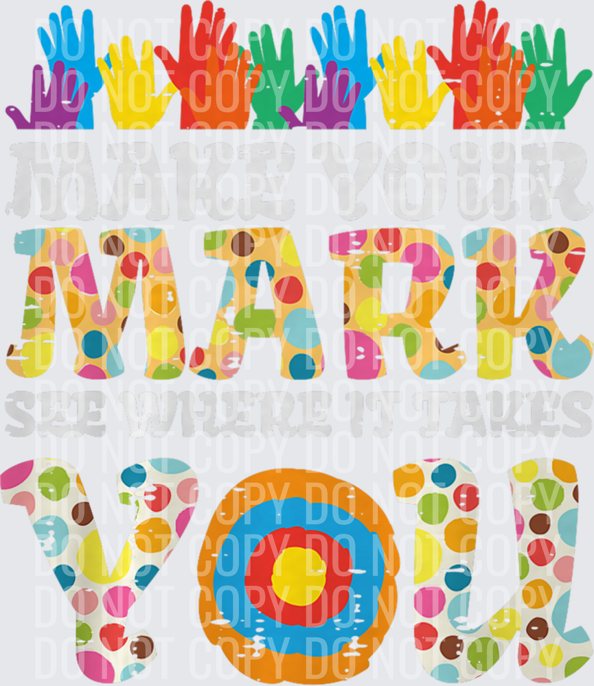Make Mark Hands International Dot Day Boys Girls Kids Premium Tri-Blend T-Shirt