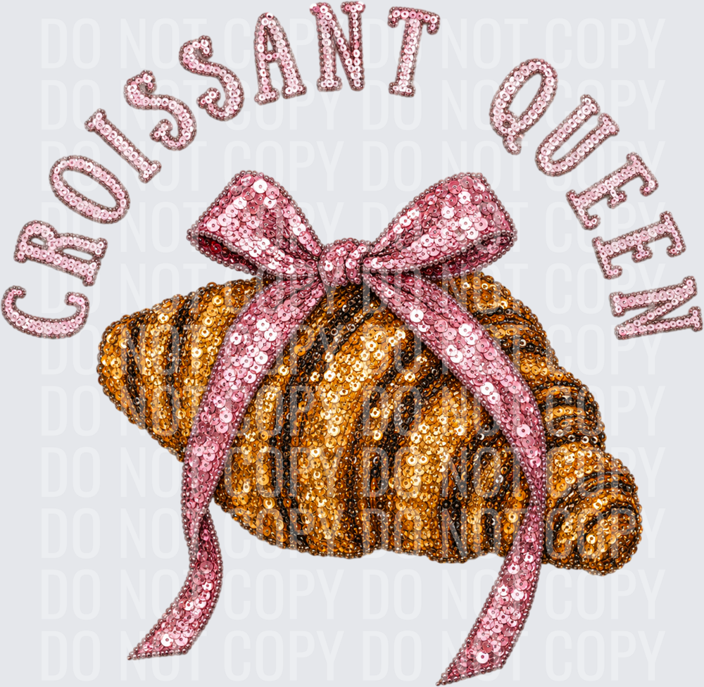 croissant queen sequin hwds