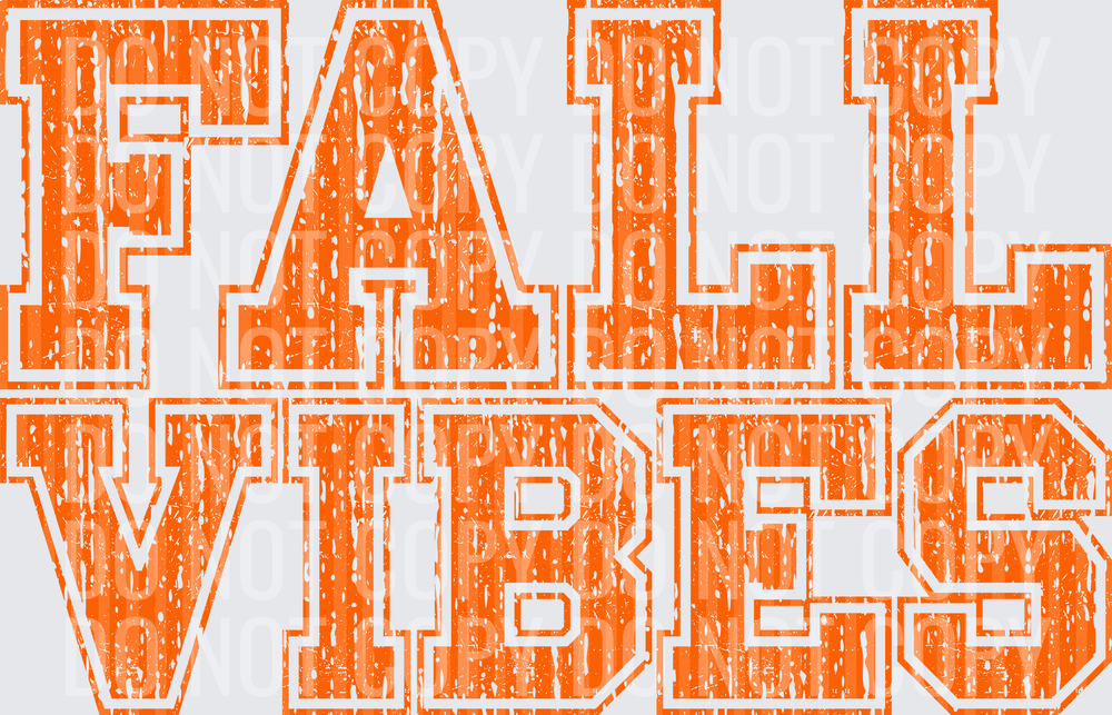 PEP RALLY FALL VIBES ORANGE