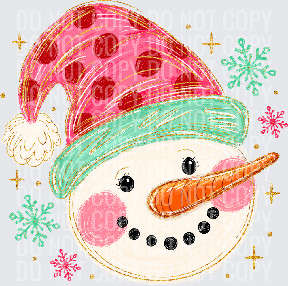 Whimsical Snowman