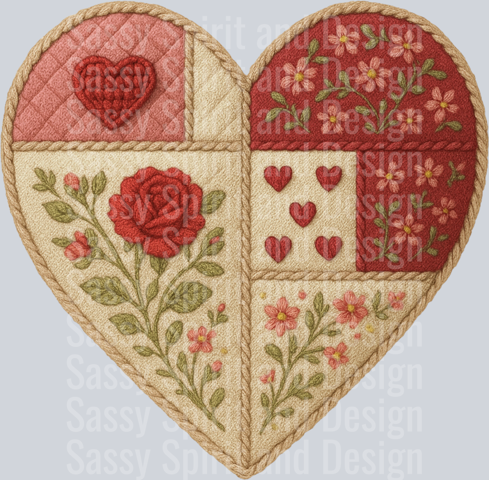 QUILTED HEART
