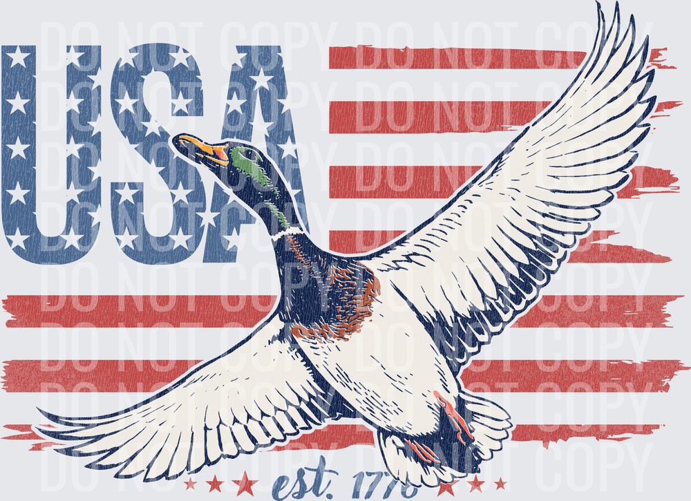 Mallard-Duck-USA-Patriotic-Waterfowl-4th-of-July-Distressed