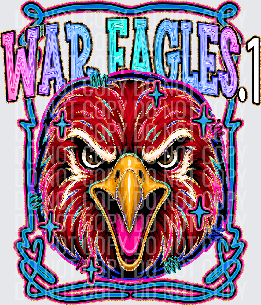 KayndiDesigns 08.26 Retro Pop War Eagles