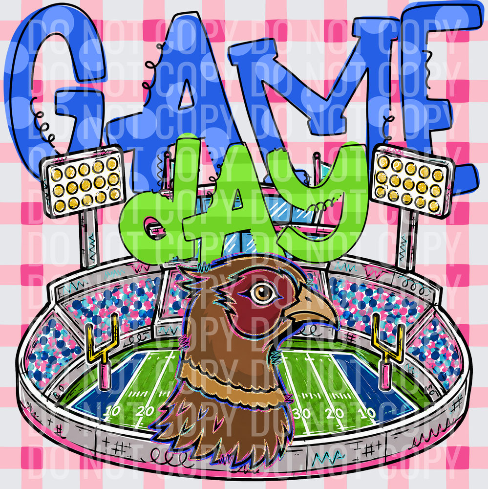 KayndiDesigns 08.26 Game Day Stadium Pheasants