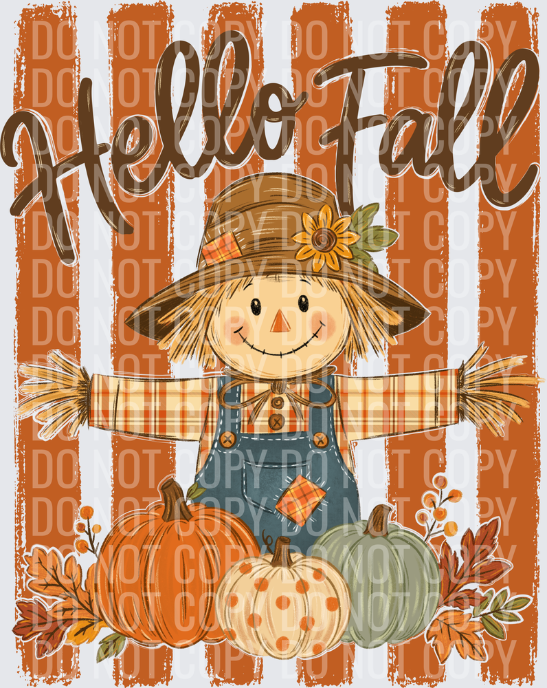 Hello Fall Scarecrow