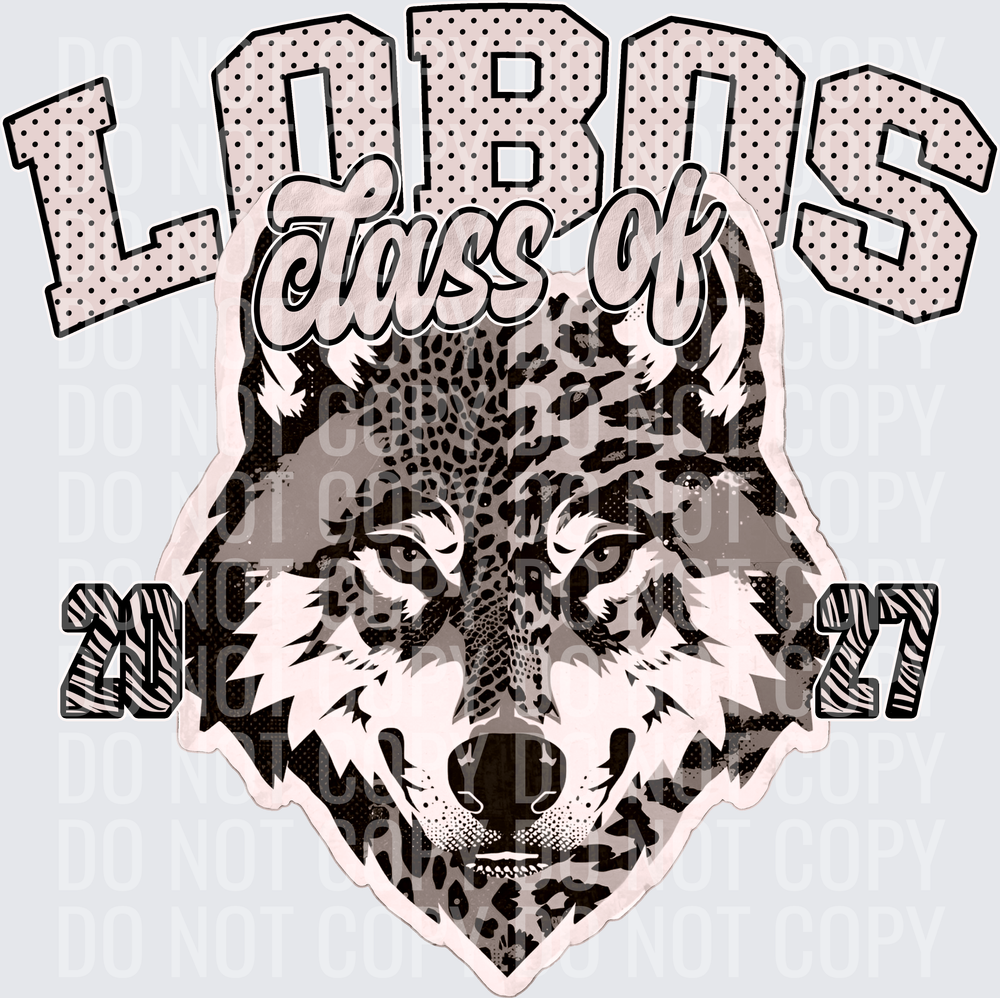 KayndiDesigns 10.26 Class of 2027 Neutral Lobos