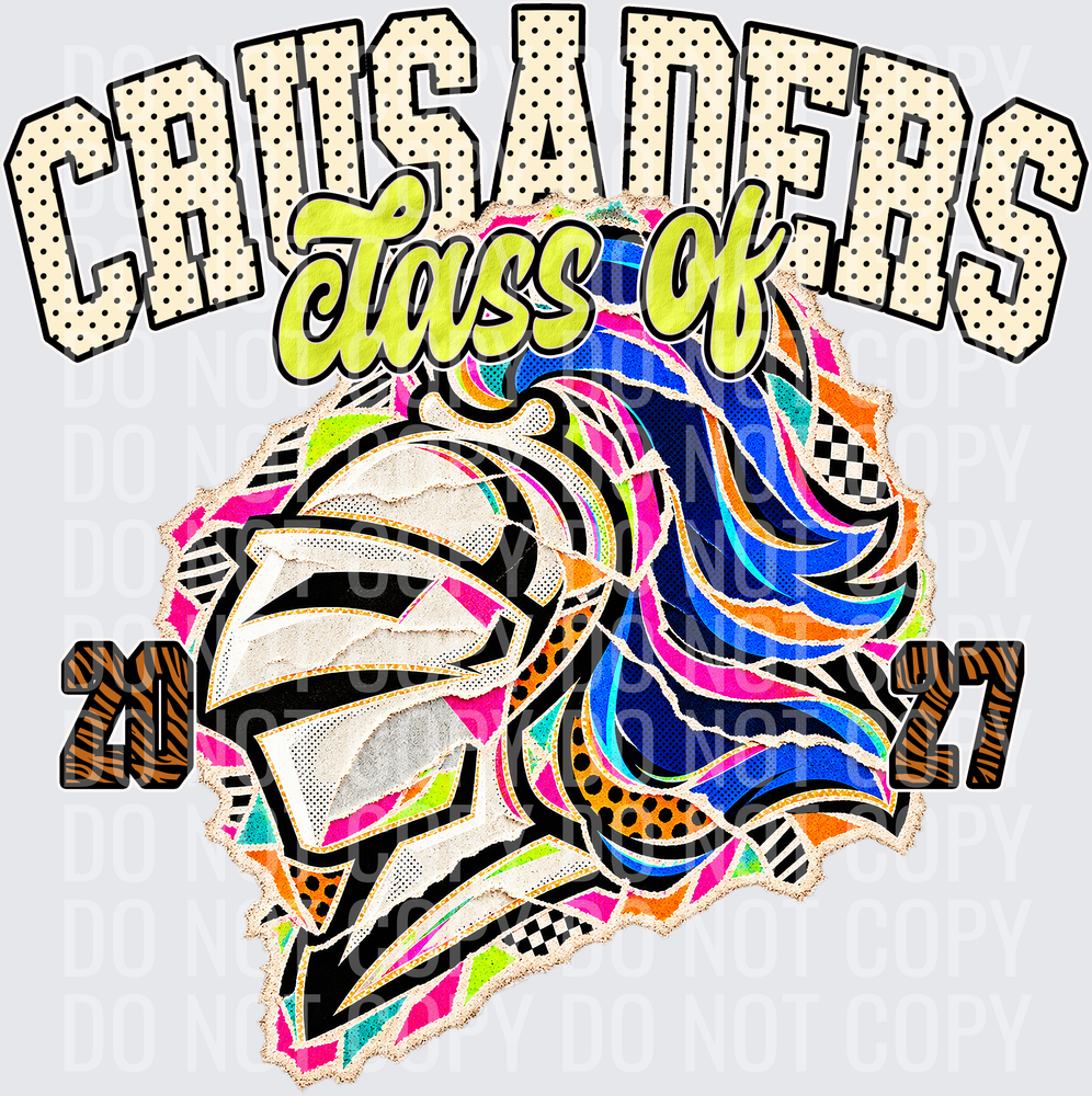 KayndiDesigns 10.26 Class of 2027 Bright Crusaders