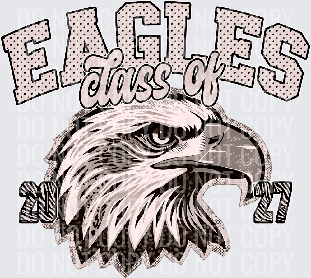 KayndiDesigns 10.26 Class of 2027 Neutral Eagles