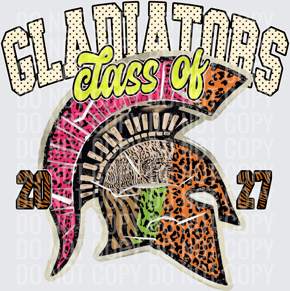 KayndiDesigns 10.26 Class of 2027 Bright Gladiators 2