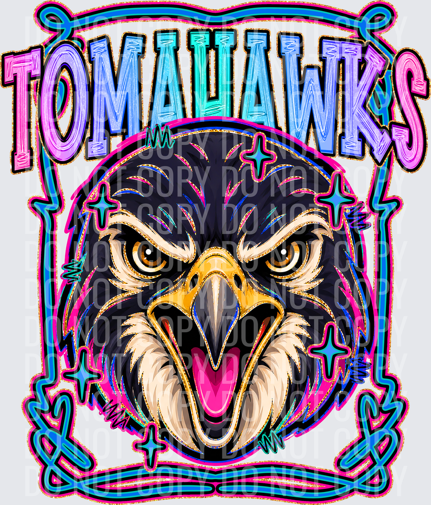 KayndiDesigns 08.26 Retro Pop Tomahawks