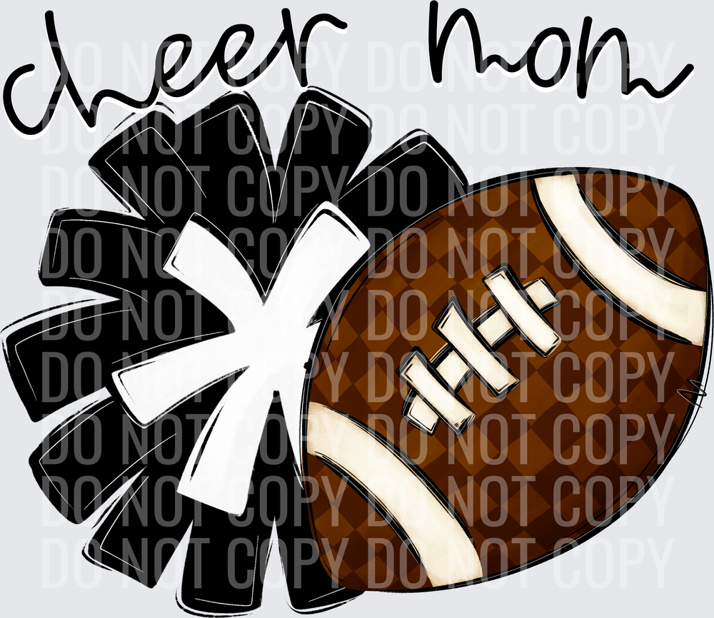 Cheer Mom - CC0926-0022 - Black-1