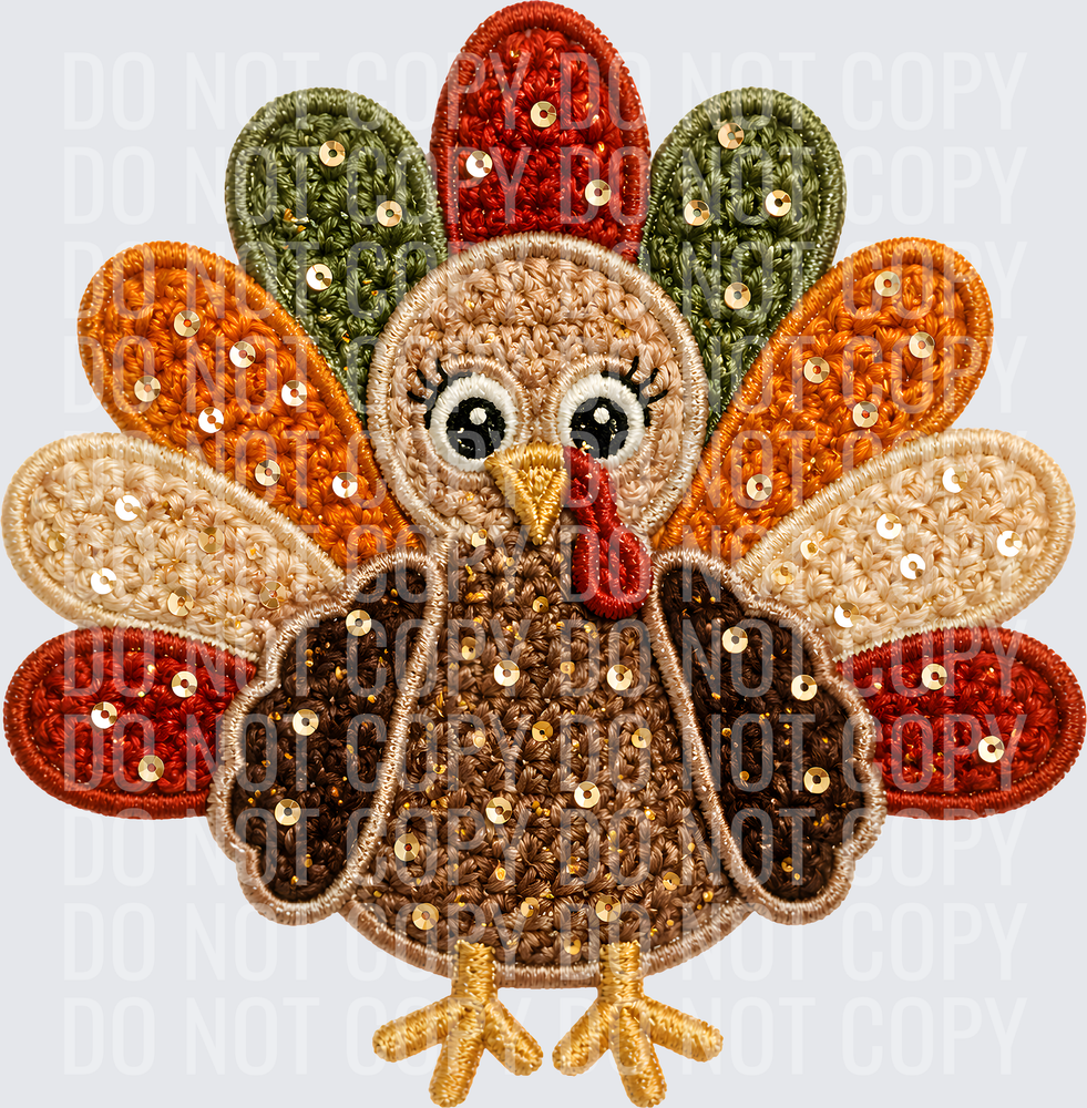 TURKEY FAUX EMBROIDERY