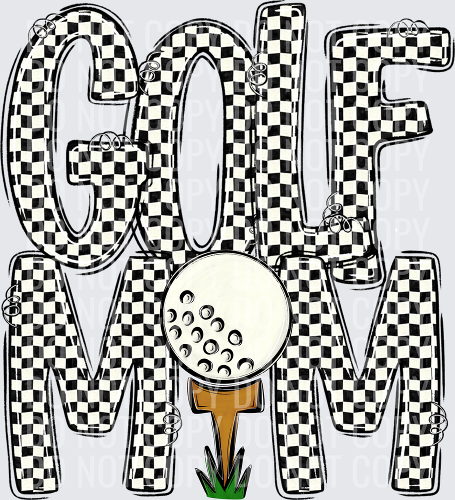 GOLF WHITE CHECK