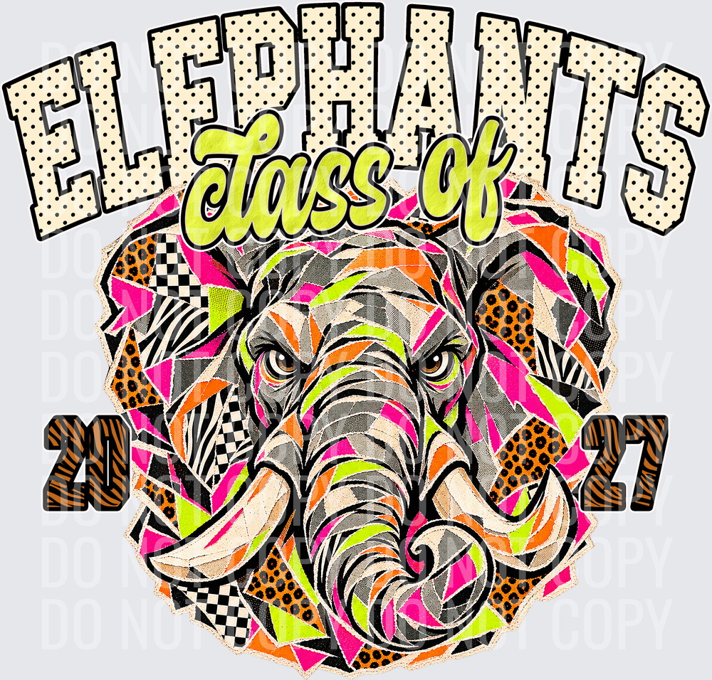 KayndiDesigns 10.26 Class of 2027 Bright Elephants 2