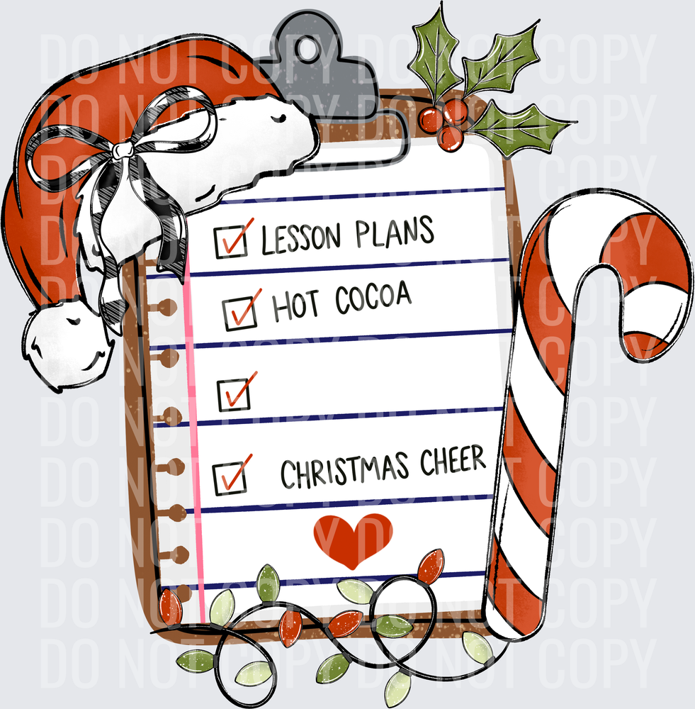 Lesson plans christmas