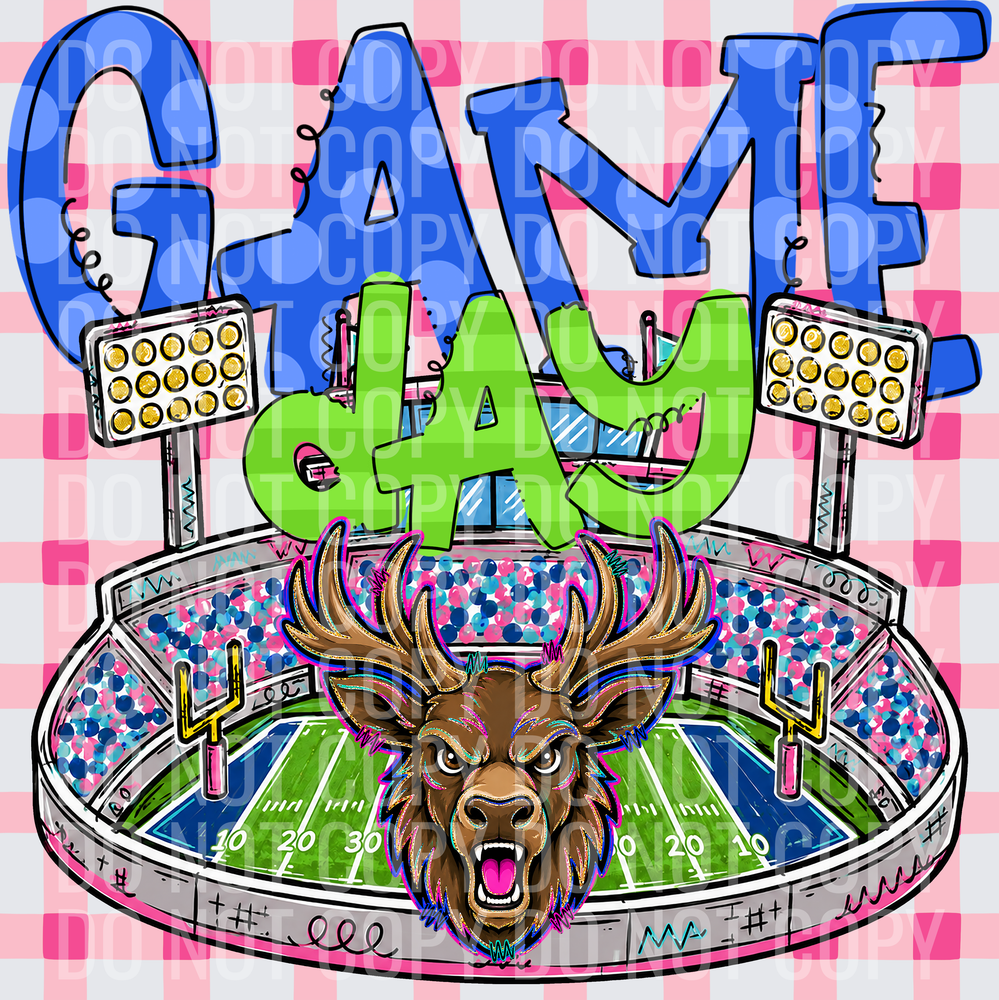 KayndiDesigns 08.26 Game Day Stadium Elks