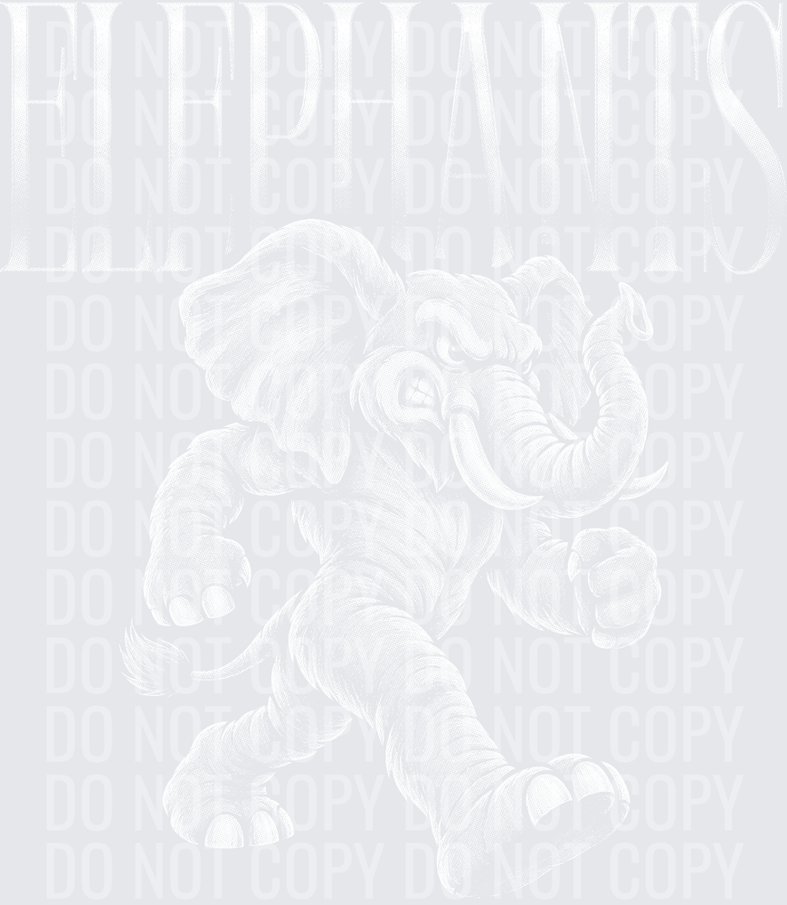 KayndiDesigns 09.26 Halftone Elephants