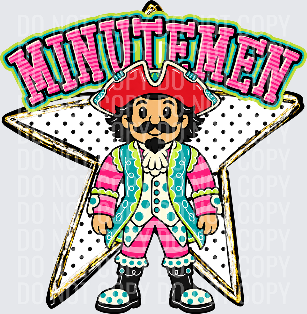 KayndiDesigns 10.26 Pattern Parade Star Minutemen