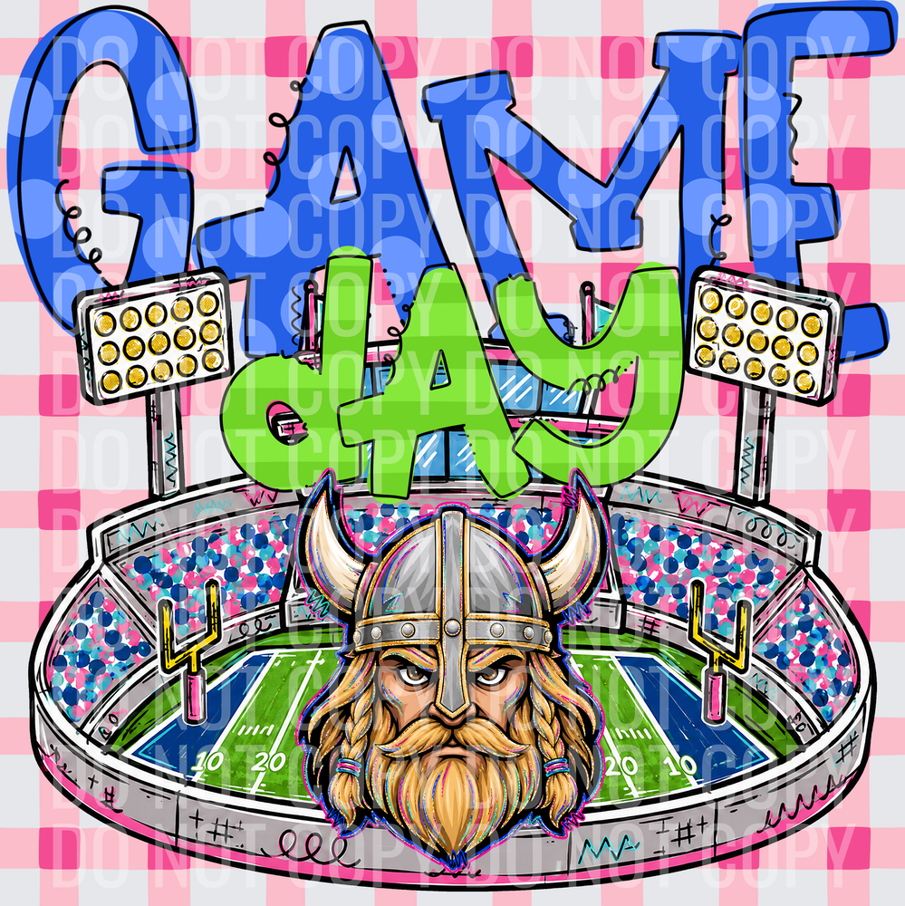 KayndiDesigns 08.26 Game Day Stadium Vikings