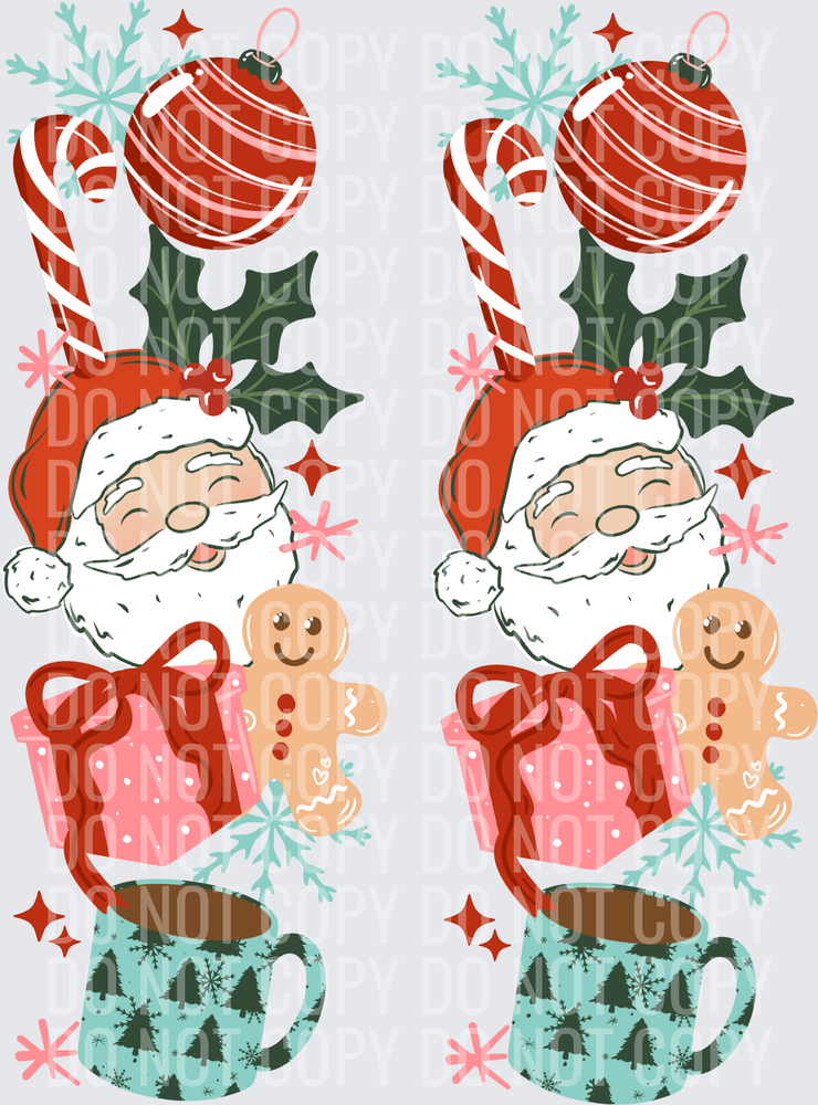 Christmas things sleeves light skintone