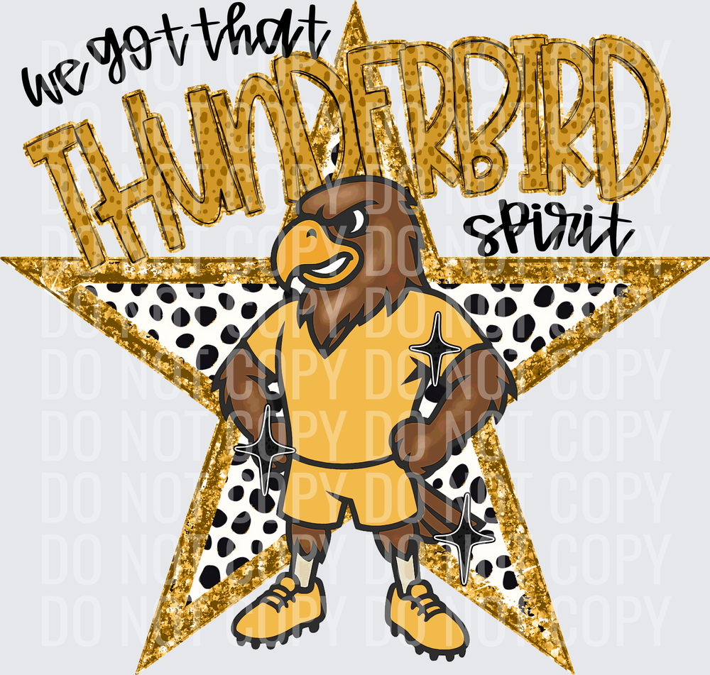 KayndiDesigns 09.26 We Got That Spirit Thunderbird Gold