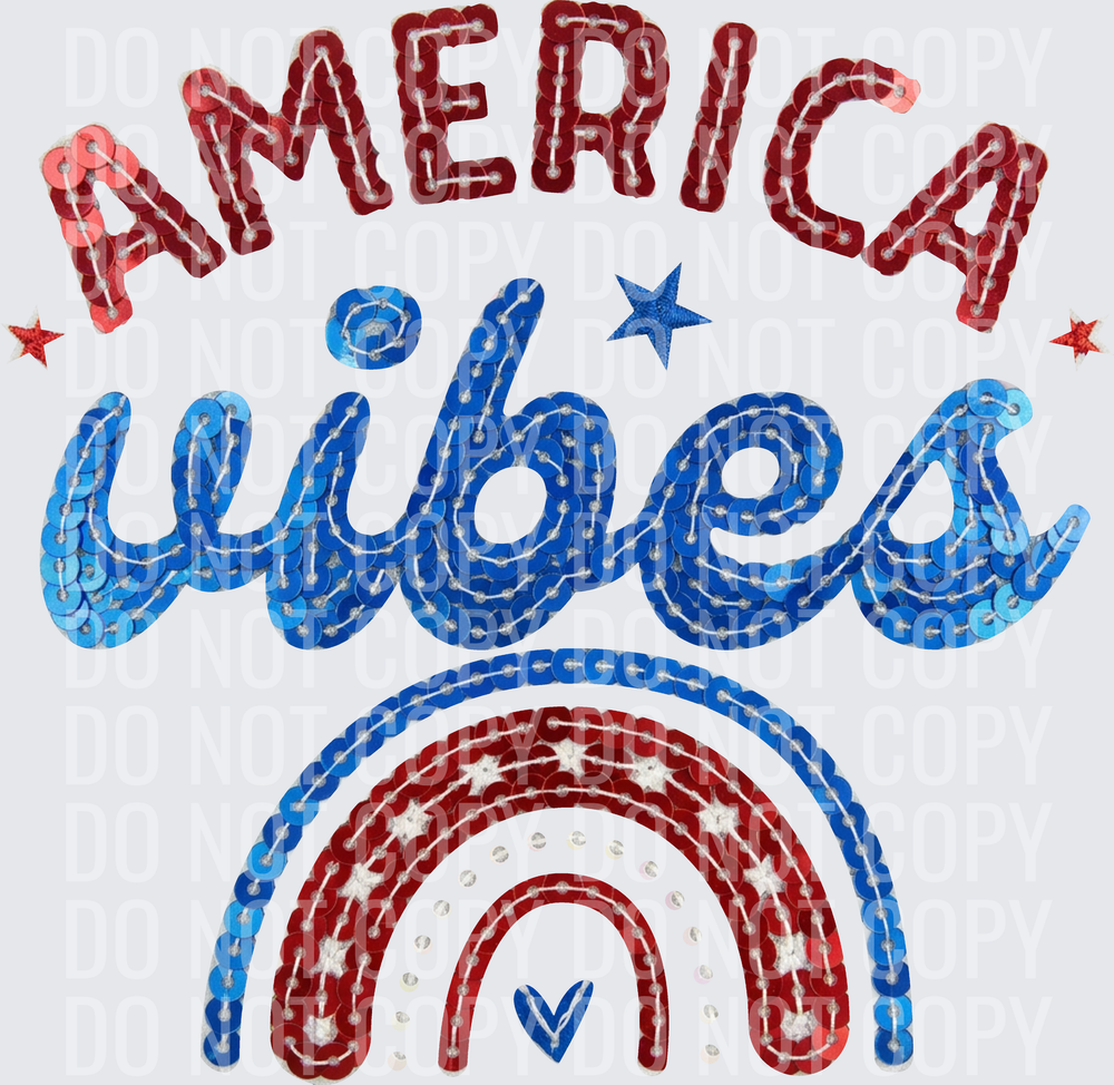 america vibes sequin hwds