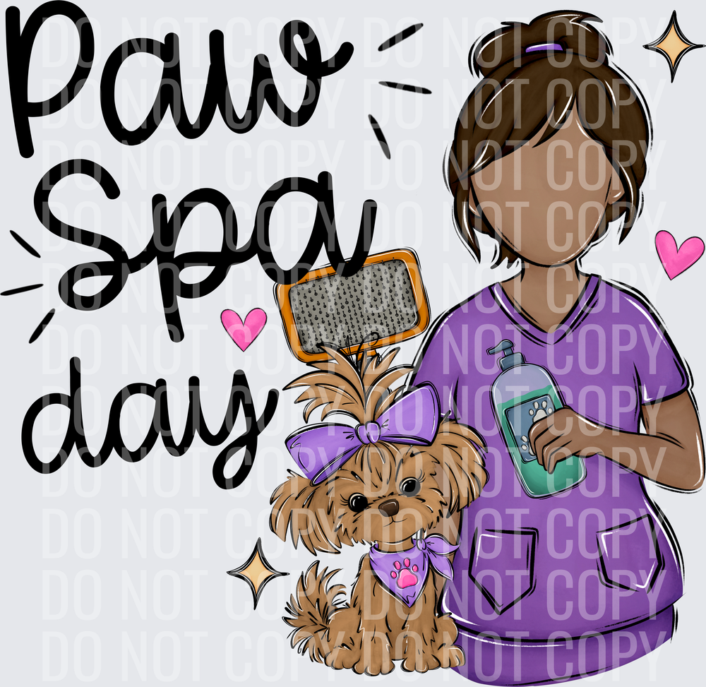 Paw spa day 1