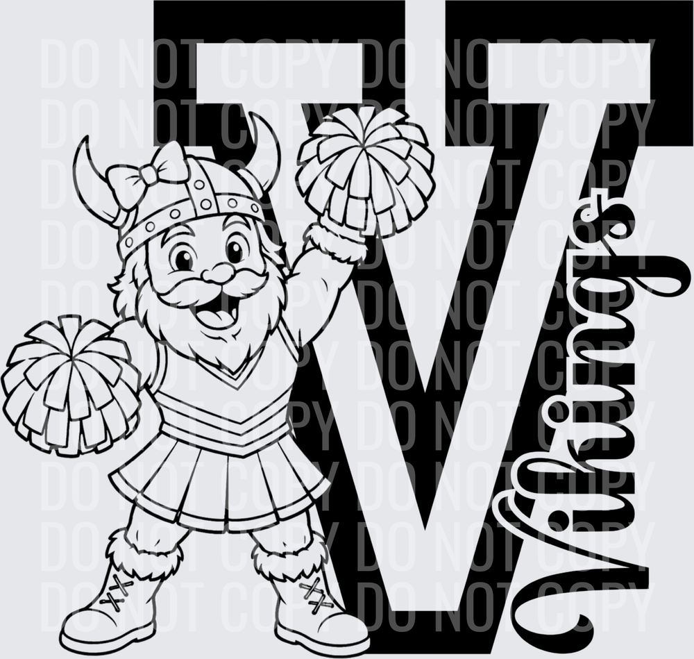 PGB Besties Cheer - VIKINGS