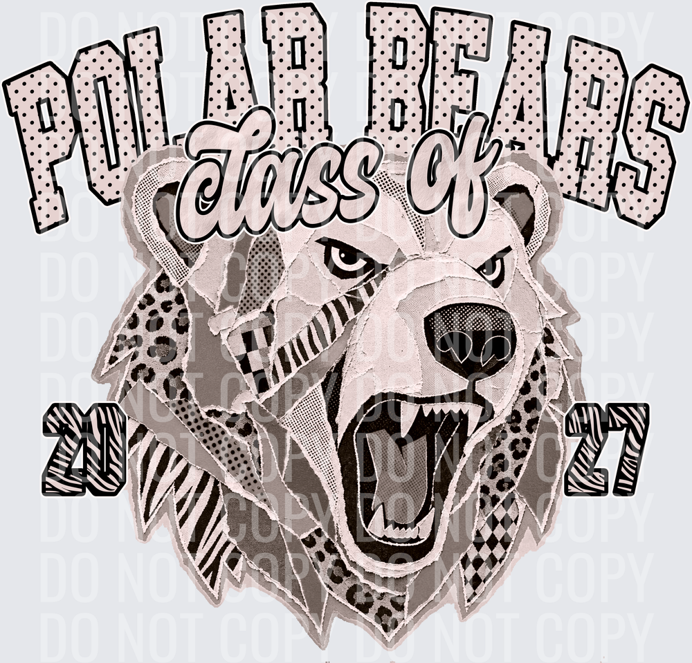 KayndiDesigns 10.26 Class of 2027 Neutral Polar Bears 9