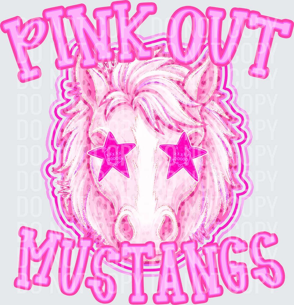 KayndiDesigns 09.26 Pink Out Mustangs