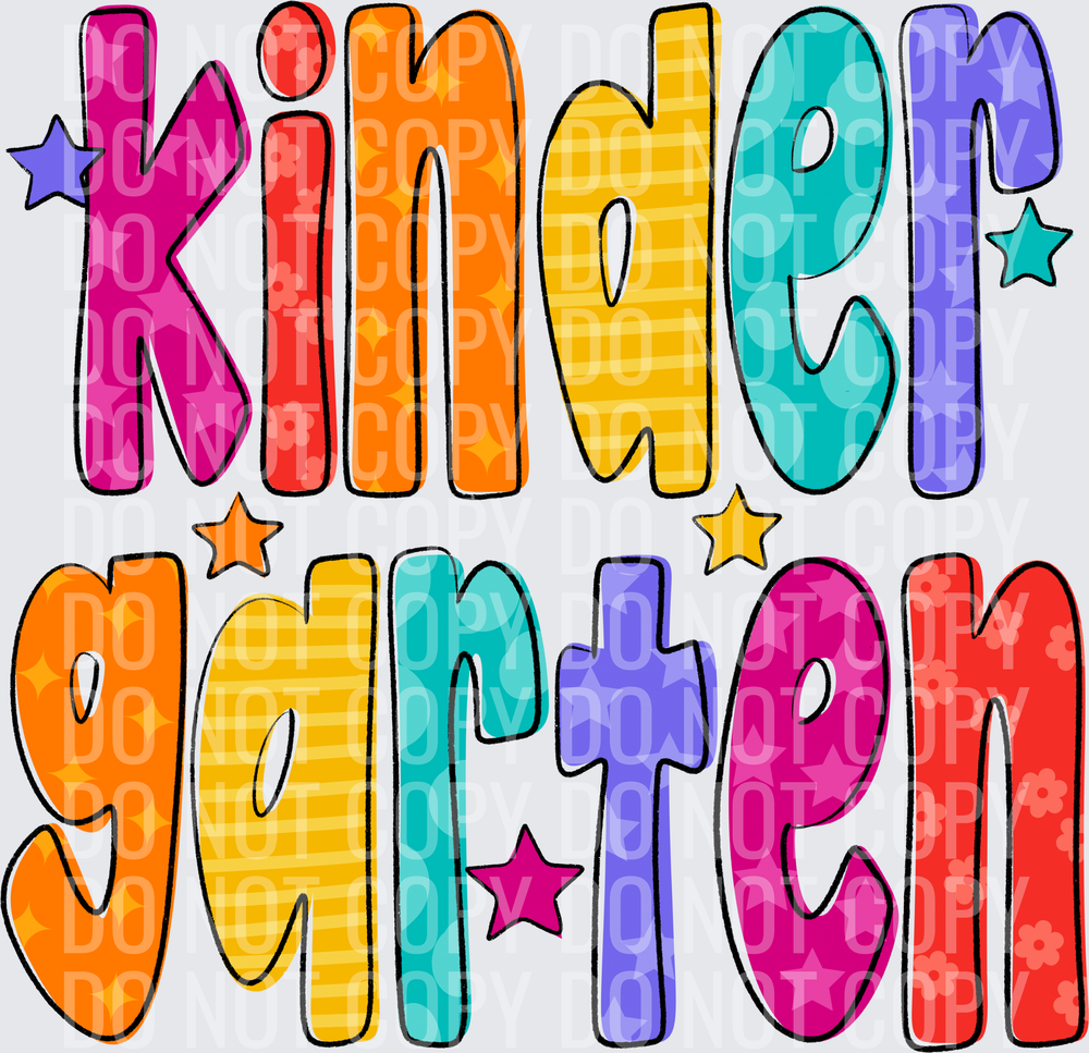 KINDERGARTEN DOODLE