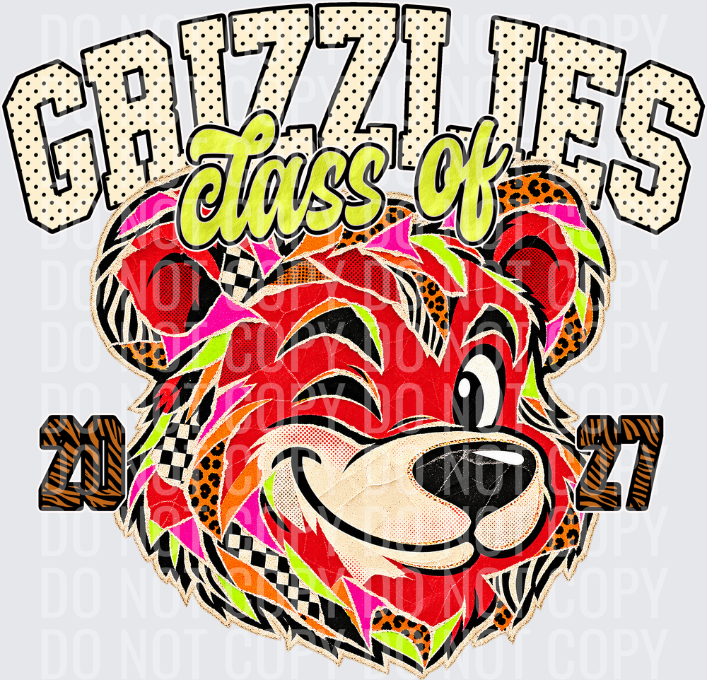 KayndiDesigns 10.26 Class of 2027 Bright Grizzlies 4