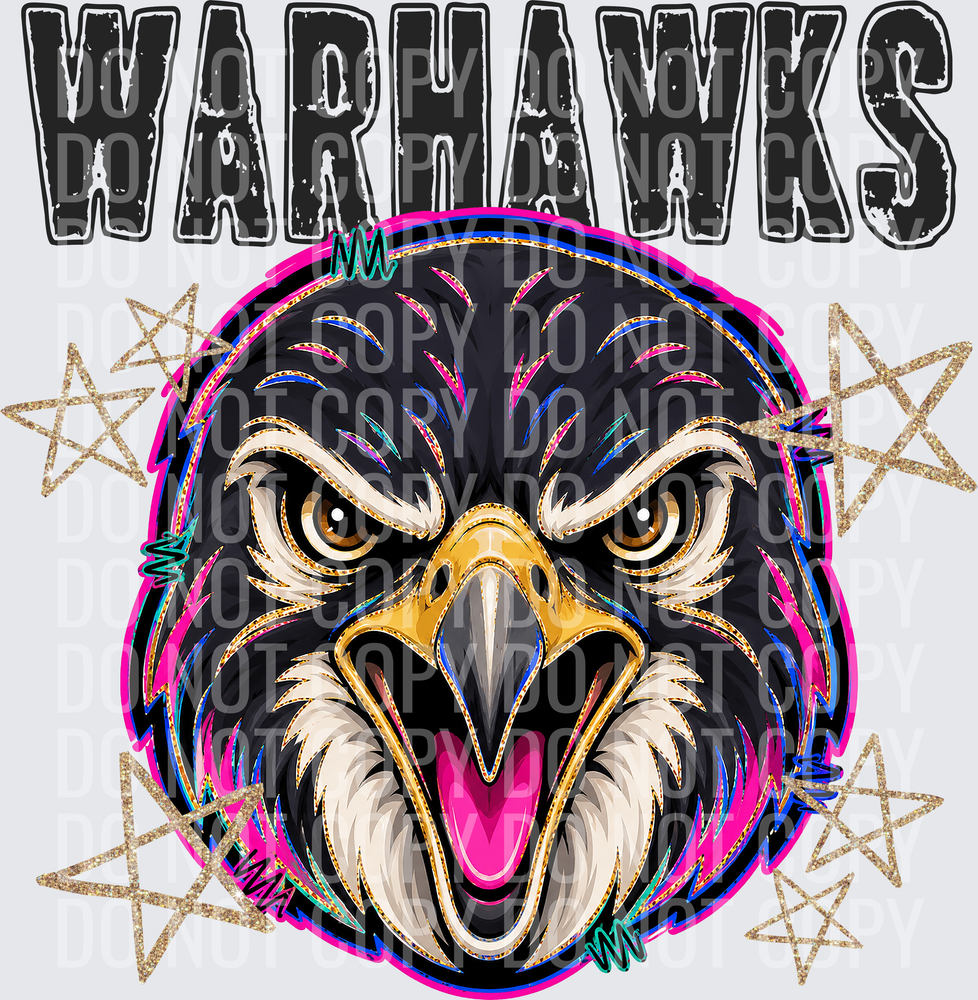 KayndiDesigns 08.26 Grunge Varsity Warhawks