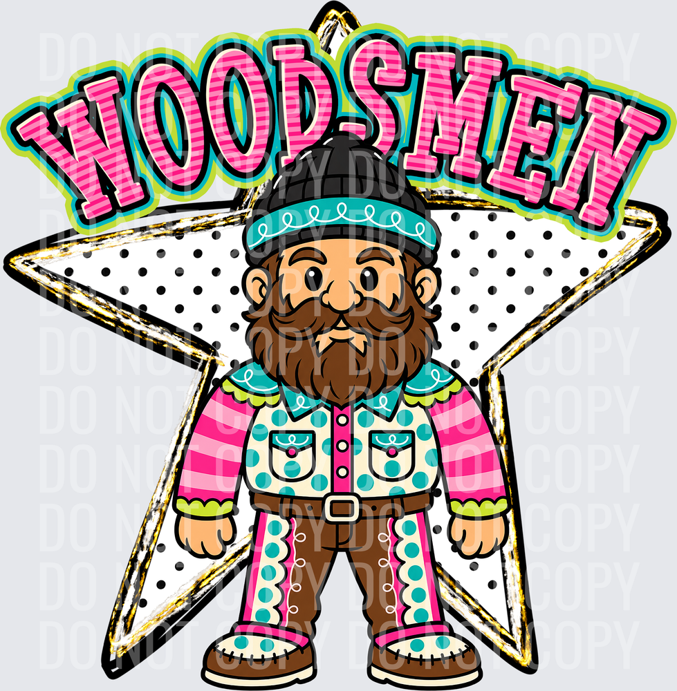 KayndiDesigns 10.26 Pattern Parade Star Woodsmen