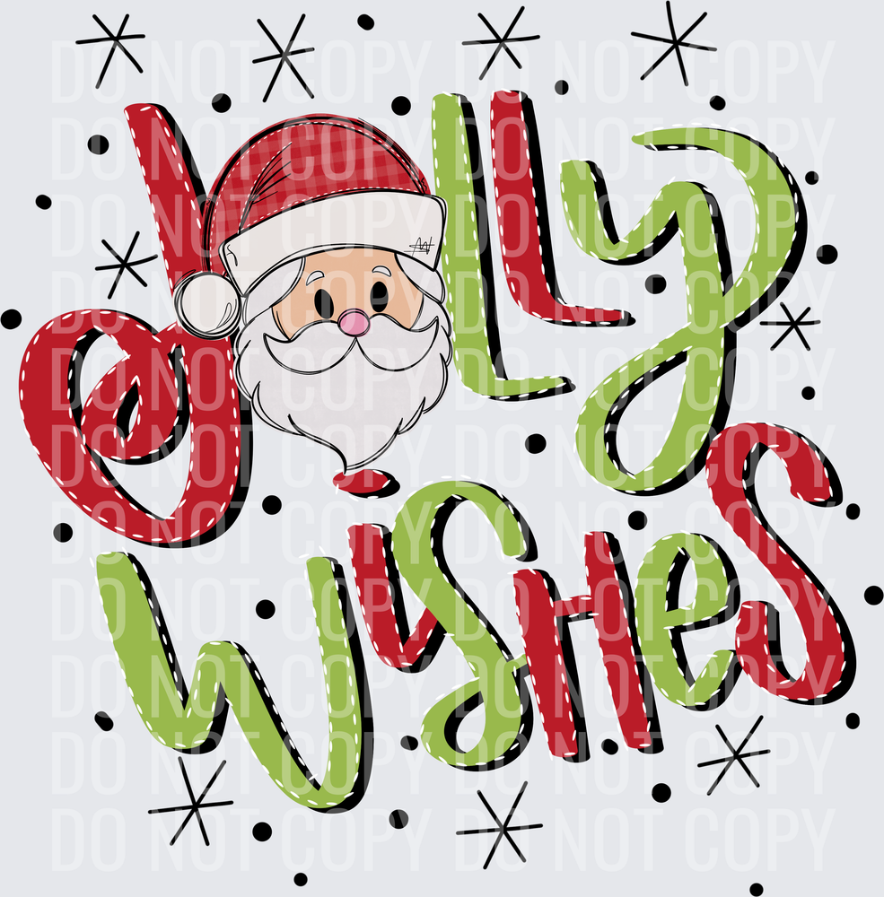 Jolly Wishes SANTA_