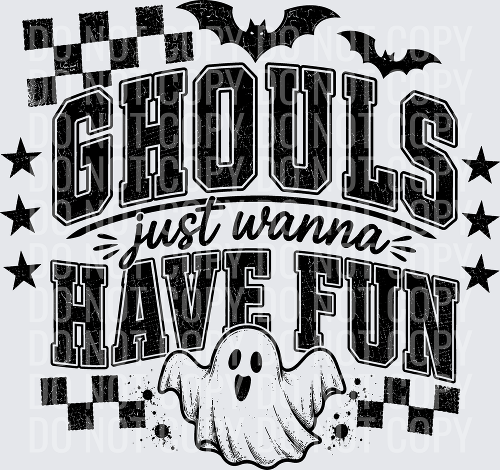 GHOULS JUST WANNA HAVE FUN